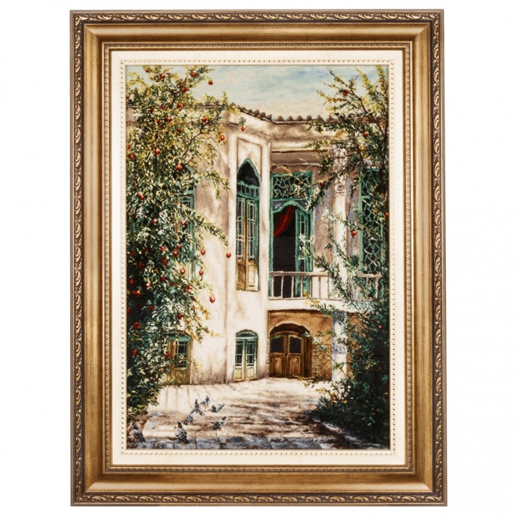 Tappeto persiano Tabriz a disegno pittorico codice 902640