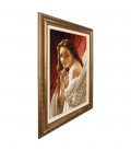 Tappeto persiano Tabriz a disegno pittorico codice 902662