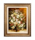 Tableau tapis persan Tabriz fait main Réf ID 902674