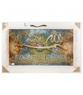 Tableau tapis persan Tabriz fait main Réf ID 902686