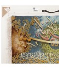 Tableau tapis persan Tabriz fait main Réf ID 902686