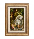 Tableau tapis persan Tabriz fait main Réf ID 902713