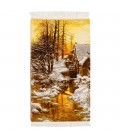 Tableau tapis persan Tabriz fait main Réf ID 902708