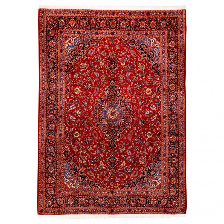 Tapis persan Qazvin fait main Réf ID 152064 - 276 × 376