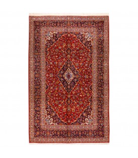 Tappeto persiano Kashan annodato a mano codice 152068 - 207 × 329