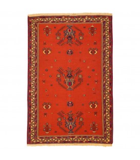 Kilim persan Sirjan fait main Réf ID 152091 - 182 × 119