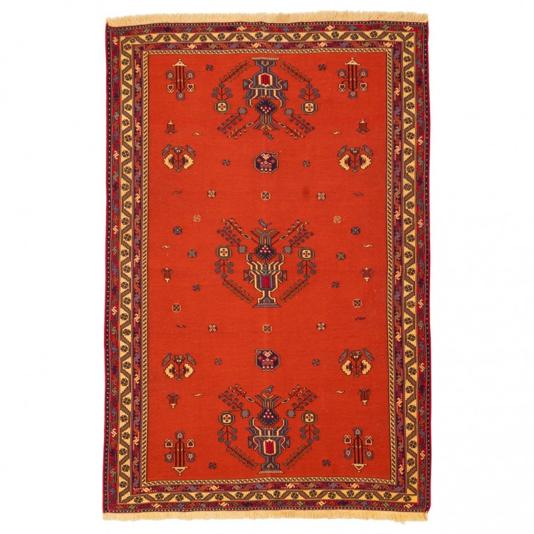 Kilim persan Sirjan fait main Réf ID 152091 - 182 × 119