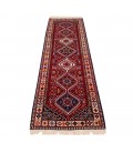 Tappeto persiano Shiraz annodato a mano codice 152099 - 80 × 285