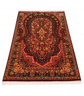 Tapis persan Qom fait main Réf ID 152110 - 97 × 149