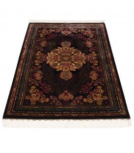 Tapis persan Qom fait main Réf ID 152115 - 100 × 148