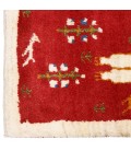 گبه دستباف نیم متری شیراز کد 152152