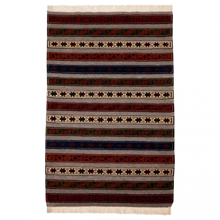 Tapis persan Turkmène fait main Réf ID 171800 - 102 × 157