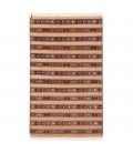 گلیم فرش دستباف یک متری ترکمن کد 171818