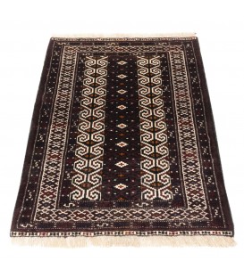 Tapis persan Turkmène fait main Réf ID 171824 - 87 × 116