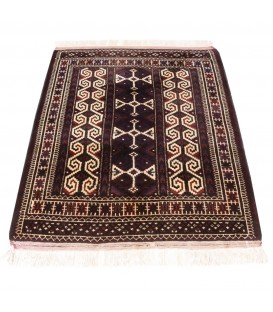 Tapis persan Turkmène fait main Réf ID 171825 - 94 × 112