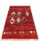 Gabbeh persiano Fars annodato a mano codice 171866 - 95 × 156