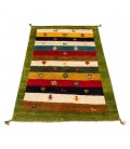 Gabbeh persiano Fars annodato a mano codice 122225 - 105 × 152