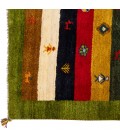 Gabbeh persiano Fars annodato a mano codice 122225 - 105 × 152