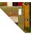 Gabbeh persiano Fars annodato a mano codice 122225 - 105 × 152