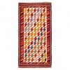 El Dokuma Kilim Qashqai 157006 - 137 × 270