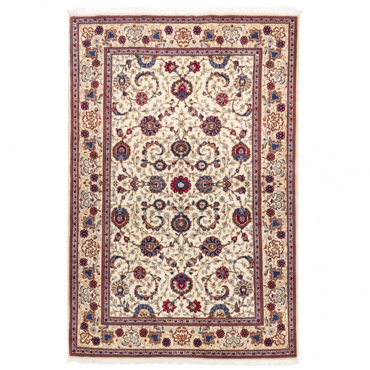 Tapis persan Kashan fait main Réf ID 157036 - 140 × 210