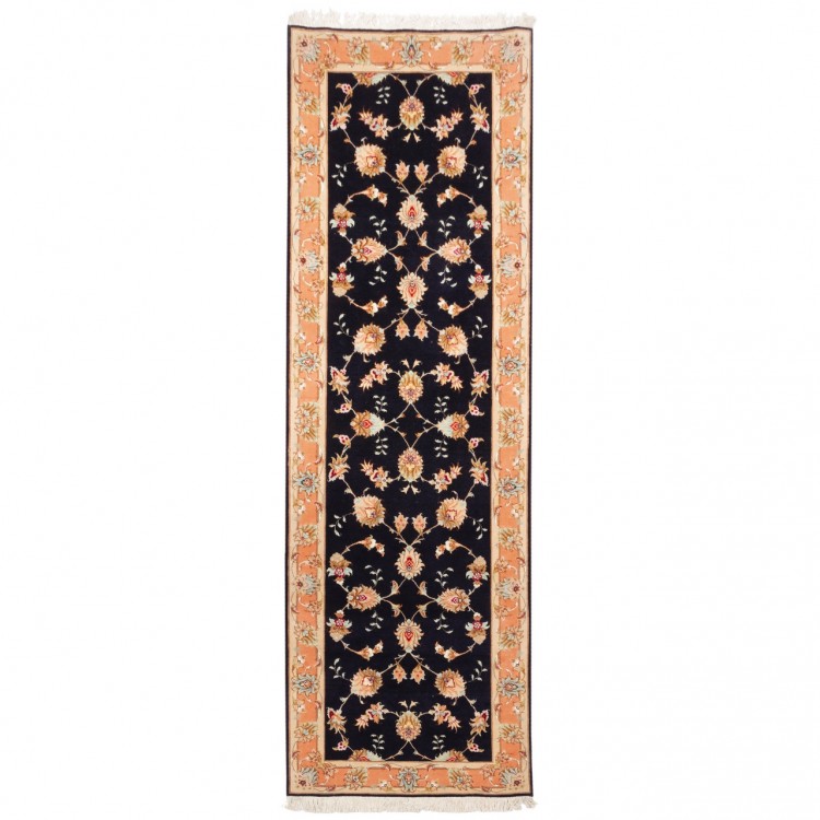 Tappeto persiano Tabriz annodato a mano codice 157039 - 78 × 245