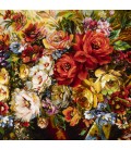 イランの手作り絵画絨毯 タブリーズ 番号 902728