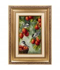 Tableau tapis persan Tabriz fait main Réf ID 902735