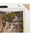 Tableau tapis persan Tabriz fait main Réf ID 902753
