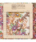 Tappeto persiano Qom a disegno pittorico codice 902755