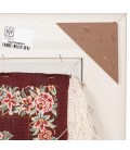 Tableau tapis persan Qom fait main Réf ID 902780