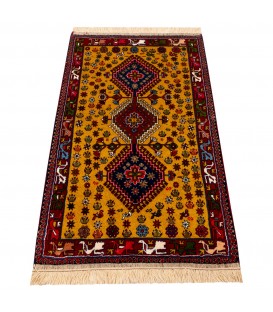 Tapis persan Bakhtiari fait main Réf ID 152208 - 84 × 140