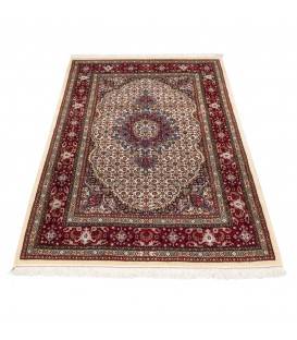 Tapis persan Mud Birjand fait main Réf ID 123057 - 110 × 156