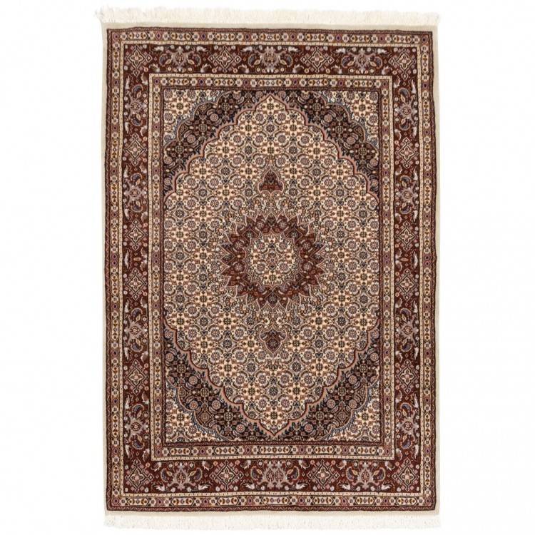 Tapis persan Mud Birjand fait main Réf ID 123062 - 100 × 146