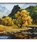 Pictorial Tabriz Carpet Ref: 901373