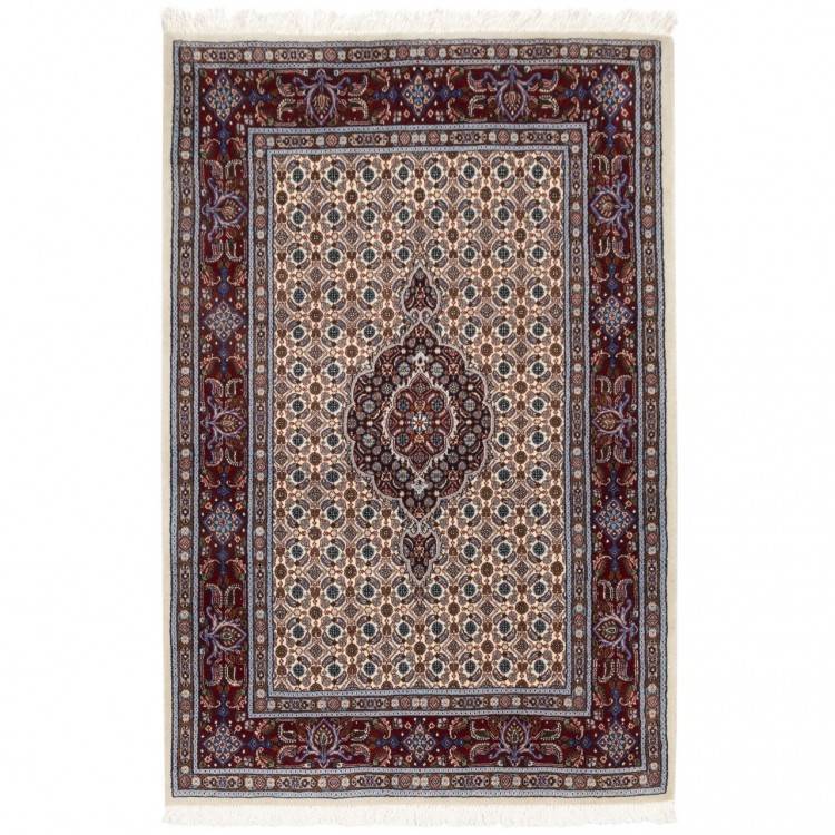 Tapis persan Mud Birjand fait main Réf ID 123060 - 103 × 153