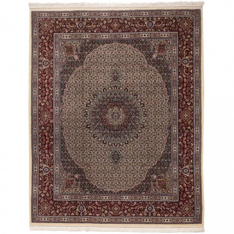 Tappeto persiano Mud Birjand annodato a mano codice 123082 - 200 × 248