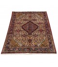 イランの手作りカーペット ザゲ 番号 123191 - 134 × 200