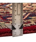 イランの手作りカーペット ザゲ 番号 123191 - 134 × 200