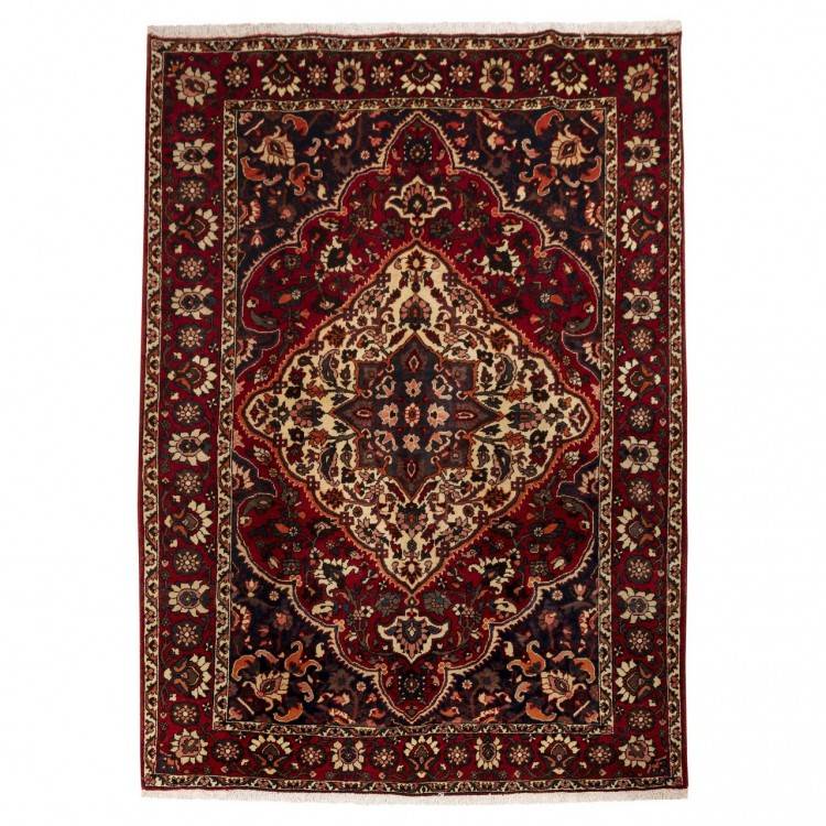 Tapis persan Saman fait main Réf ID 123202 - 215 × 301