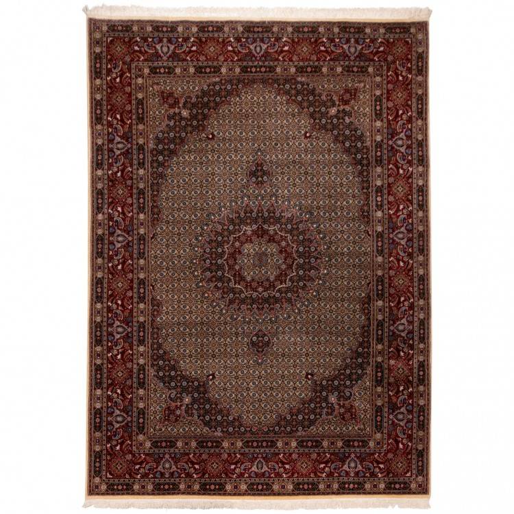 Tapis persan Mud Birjand fait main Réf ID 123121 - 209 × 285