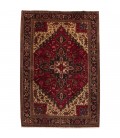 El Dokuma Halı Heriz 123141 - 206 × 305
