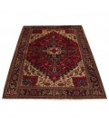 El Dokuma Halı Heriz 123141 - 206 × 305