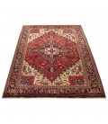El Dokuma Halı Heriz 123141 - 206 × 305