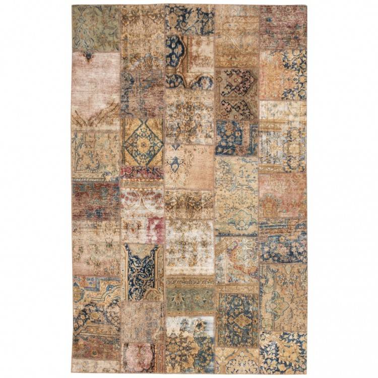 Tapis persan Kerman fait main Réf ID 813007 - 202 × 315