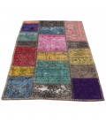 Tapis persan vintage fait main Réf ID 813059 - 60 × 90