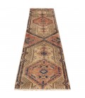 Handgefertigter Vintage-Teppich Ziffer 813072