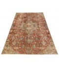Handgefertigter Vintage-Teppich Ziffer 813071