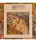 イランの手作り絵画絨毯 タブリーズ 番号 902801