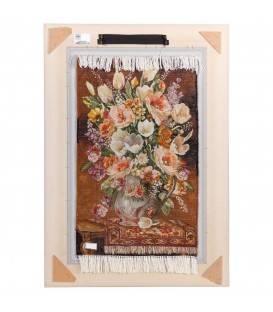 Tableau tapis persan Tabriz fait main Réf ID 902829